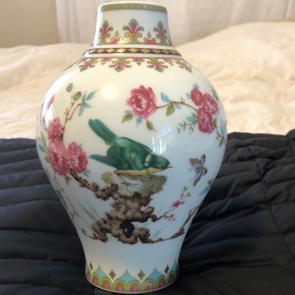 Vintage Gold Crown AK Kaiser W Germany Porcelain Vase - Picture 1 of 11